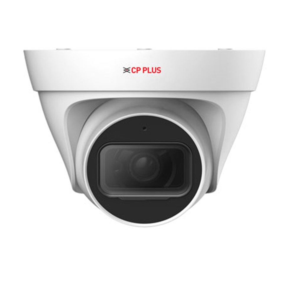 CP Plus 4MP Network IR Dome Camera (3.6mm) with IR Range of 30Mtr, Day/Night(ICR), H.264+ Dual-Stream Encoding, Metal + Plastic Casing, IP67 Water & Dust Resistance, White, CP-UNC-DA41PL3